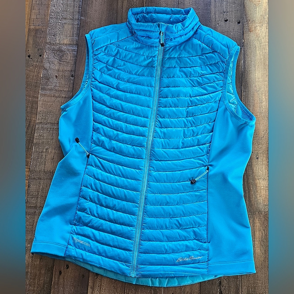 Eddie Bauer First Ascent Microtherm Vest in Peak Blue